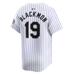 MLB Charlie Blackmon Colorado Rockies Nike Youth Home Limited Player Jersey - White