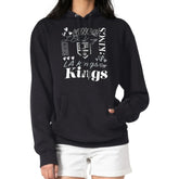 NHL Los Angeles Kings G-III 4Her by Carl Banks Women's Collage Team Graphic Tri-Blend Fleece Pullover Hoodie - Black
