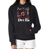 NHL New Jersey Devils G-III 4Her by Carl Banks Women's Collage Team Graphic Tri-Blend Fleece Pullover Hoodie - Black