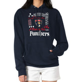NHL Florida Panthers G-III 4Her by Carl Banks Women's Collage Team Graphic Tri-Blend Fleece Pullover Hoodie - Navy