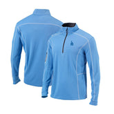 Los Angeles Dodgers Columbia Cooperstown Collection Omni-Wick Shotgun Quarter-Zip Top - Light Blue Tops