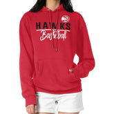 Atlanta Hawks G-III 4Her by Carl Banks Women's Graphics Fleece Pullover Hoodie Red