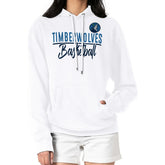 Minnesota Timberwolves G-III 4Her by Carl Banks Women's Graphics Fleece Pullover Hoodie White