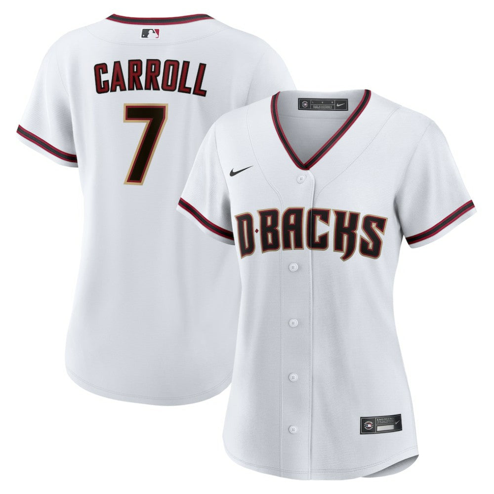 MLB Corbin Carroll Arizona Diamondbacks Nike Women's Home Replica Player Jersey - White