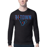 Houston Texans Starter H-Town Graphic Long Sleeve T-Shirt Black