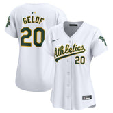 MLB Zack Gelof Athletics Nike Women's Home Limited Player Jersey?¨C White