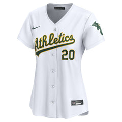 MLB Zack Gelof Athletics Nike Women's Home Limited Player Jersey?¨C White