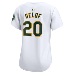 MLB Zack Gelof Athletics Nike Women's Home Limited Player Jersey?¨C White