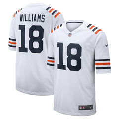 NFL Caleb Williams Chicago Bears 2024 NFL Draft 2nd Alternate Game Player Jersey - White