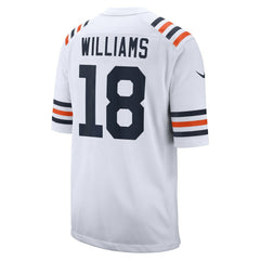 NFL Caleb Williams Chicago Bears 2024 NFL Draft 2nd Alternate Game Player Jersey - White