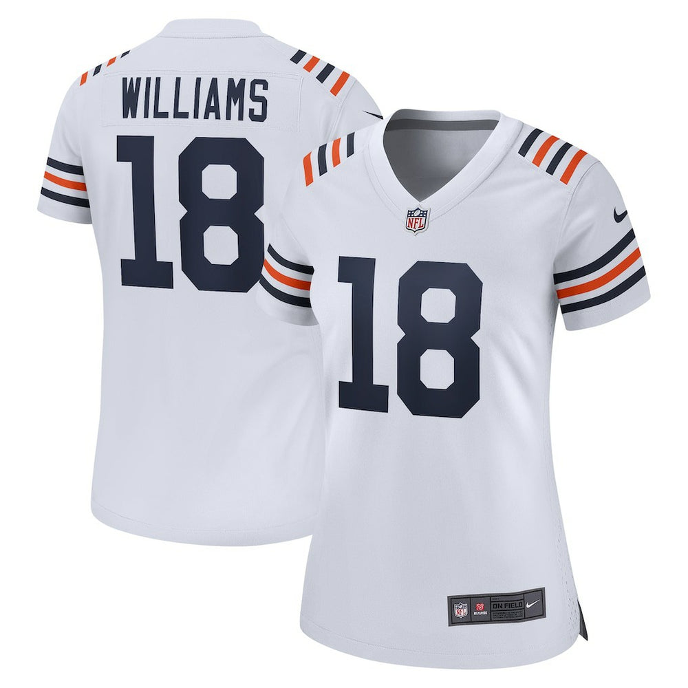 NFL Caleb Williams Chicago Bears Women's 2nd Alternate Game Player Jersey - White