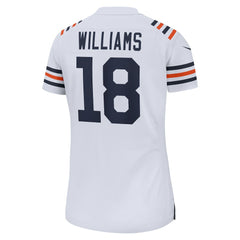 NFL Caleb Williams Chicago Bears Women's 2nd Alternate Game Player Jersey - White