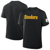 Pittsburgh Steelers Option Route Legacy T-Shirt Black