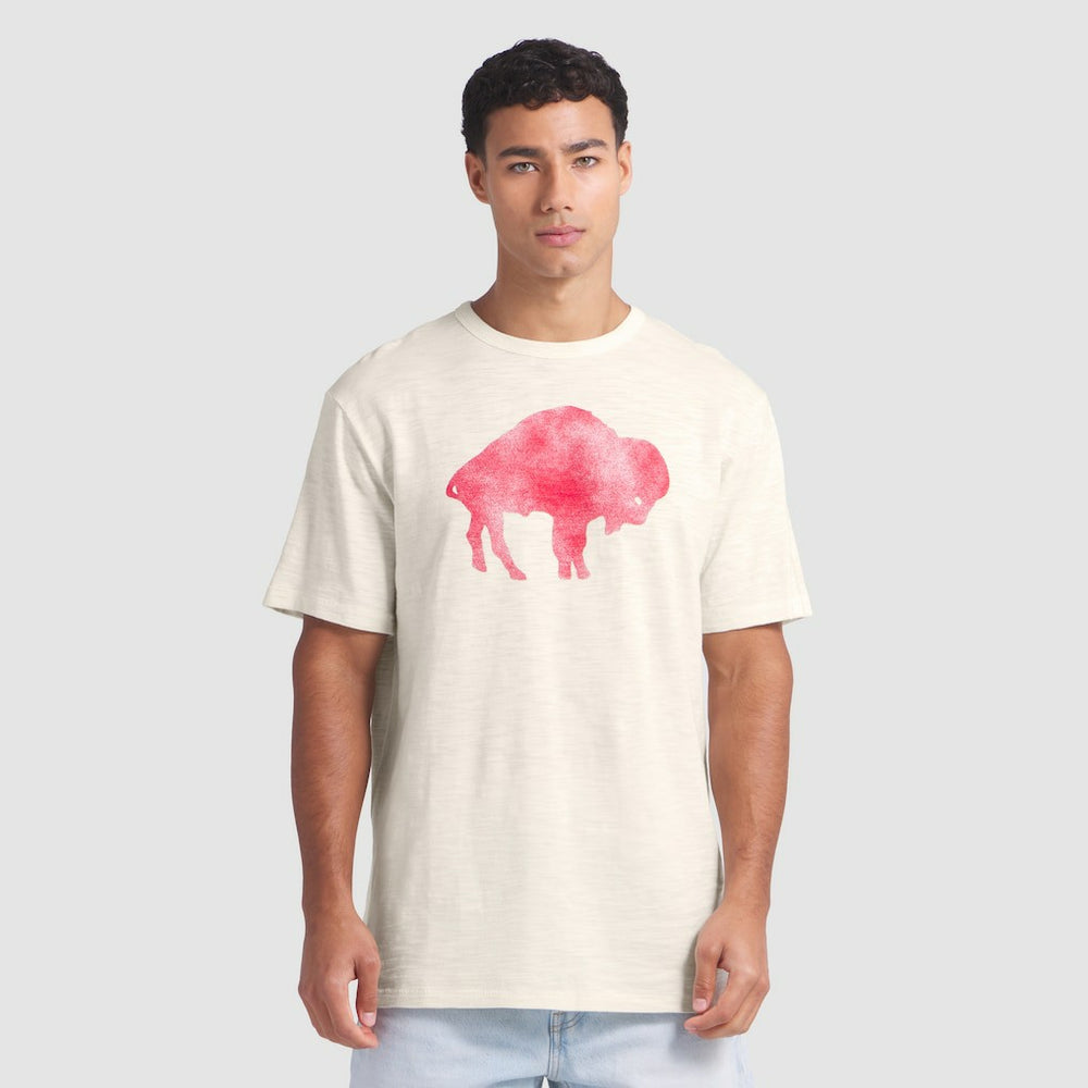 Buffalo Bills Slub T-Shirt Cream