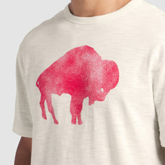Buffalo Bills Slub T-Shirt Cream
