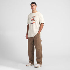 Cleveland Browns Slub T-Shirt Cream