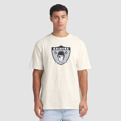 Las Vegas Raiders Slub T-Shirt Cream