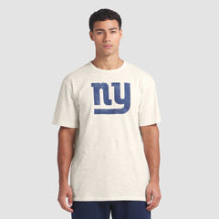 New York Giants Slub T-Shirt Cream