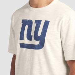 New York Giants Slub T-Shirt Cream