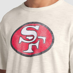 San Francisco 49ers Slub T-Shirt Cream
