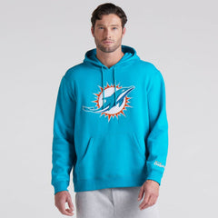 Miami Dolphins Pylon Cam Legacy Pullover Hoodie Aqua