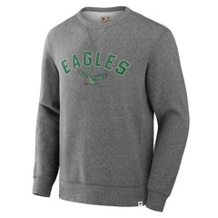 Philadelphia Eagles Loop Terry Pullover Sweatshirt Heather Gray