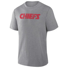 Kansas City Chiefs Pass Rush Tri-Blend T-Shirt Heather Gray