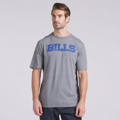Buffalo Bills Pass Rush Tri-Blend T-Shirt Heather Gray