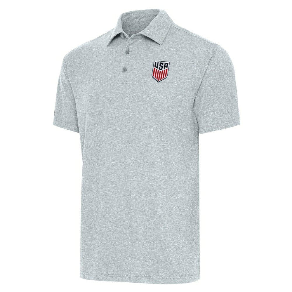 USMNT Antigua Par 3 Polo Heather Gray shop