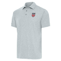 USMNT Antigua Par 3 Polo Heather Gray shop