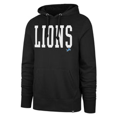 Detroit Lions '47 Dime Headline Pullover Hoodie Black