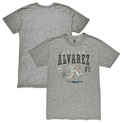 Julián Álvarez Argentina National Team 1863FC Snapshot Tri-Blend T-Shirt Heather Gray sale