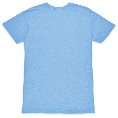 Argentina National Team 1863FC Retro Wordmark Tri-Blend T-Shirt Light Blue shop