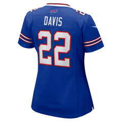NFL Ray Davis Buffalo Bills Women's Game Jersey - Royal