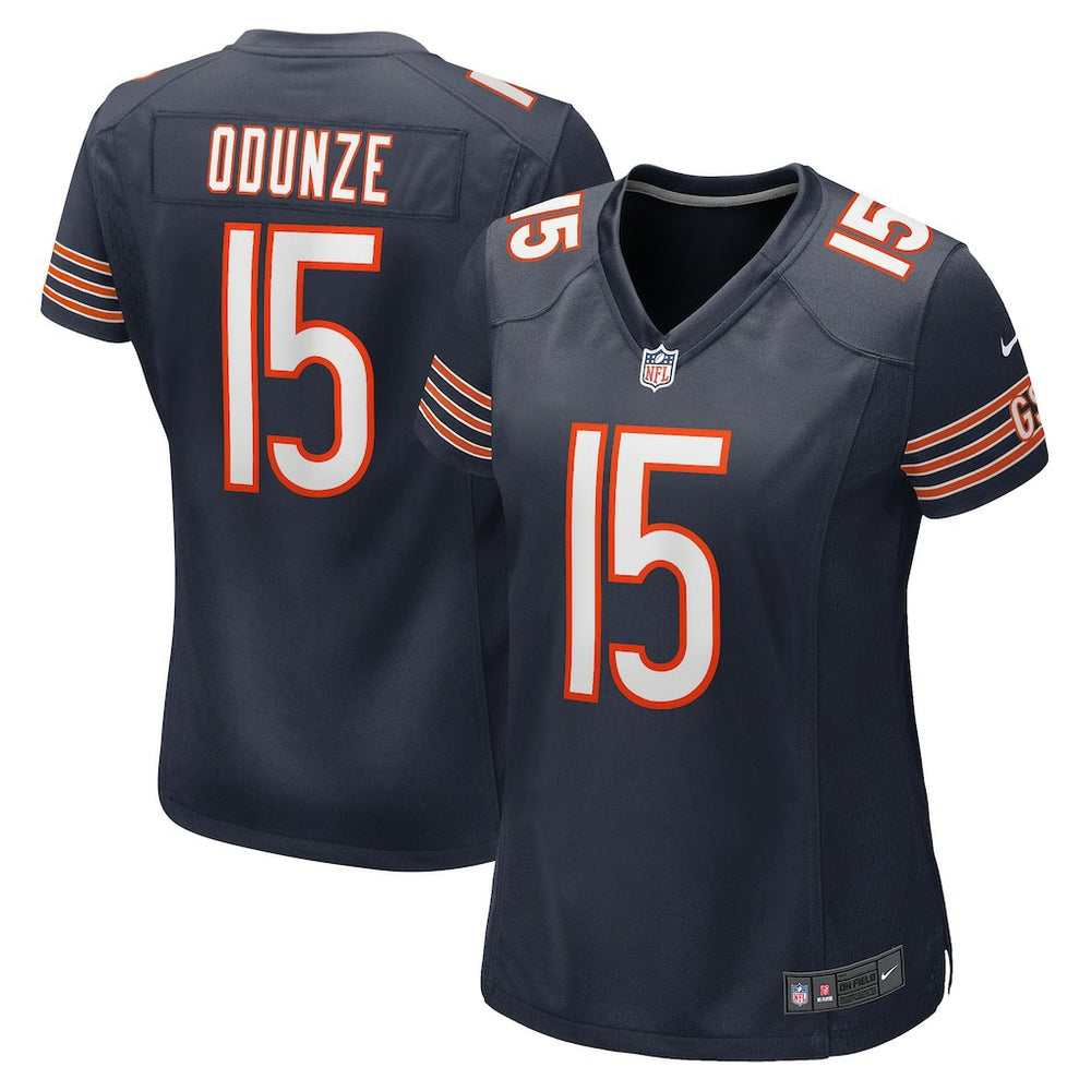 NFL Rome Odunze Chicago Bears Women's Game Jersey - Navy