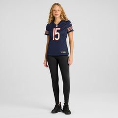 Rome Odunze Chicago Bears Women's Game Jersey Navy