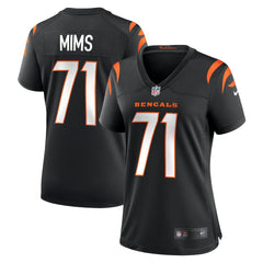 Amarius Mims Cincinnati Bengals Women's Game Jersey Black