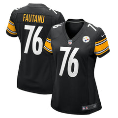 NFL Troy Fautanu Pittsburgh Steelers Women's Game Jersey - Black