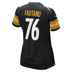 NFL Troy Fautanu Pittsburgh Steelers Women's Game Jersey - Black