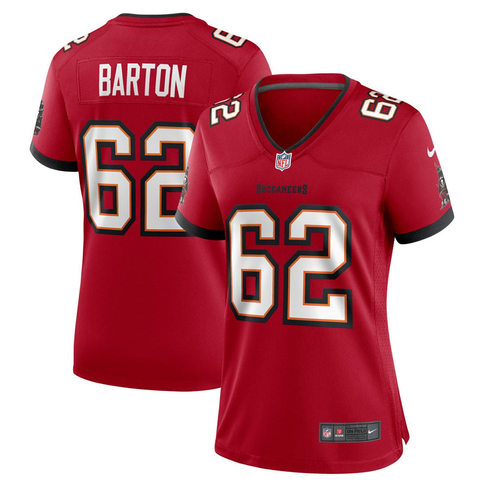 NFL Graham Barton Tampa Bay Buccaneers Women's Game Jersey - Red