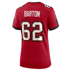 NFL Graham Barton Tampa Bay Buccaneers Women's Game Jersey - Red
