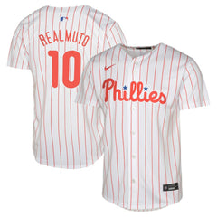 MLB J.T. Realmuto Philadelphia Phillies Nike Youth Home Limited Jersey?¨C White