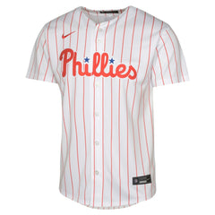 MLB J.T. Realmuto Philadelphia Phillies Nike Youth Home Limited Jersey?¨C White