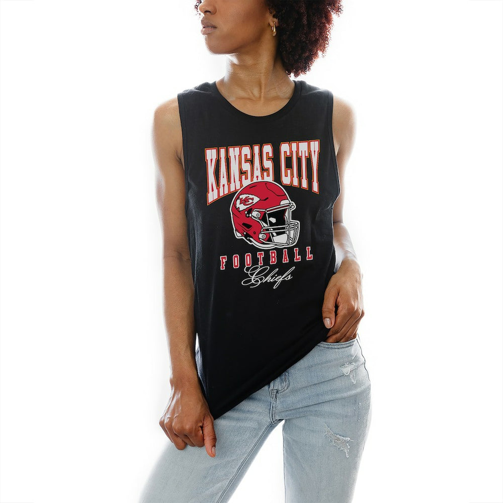 Kansas City Chiefs Gameday Couture Women's Preseason Opener Racerback Tank Top Black