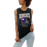Minnesota Vikings Gameday Couture Women's Preseason Opener Racerback Tank Top Black