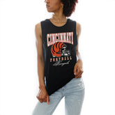 Cincinnati Bengals Gameday Couture Women's Preseason Opener Racerback Tank Top Black