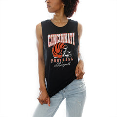 Cincinnati Bengals Gameday Couture Women's Preseason Opener Racerback Tank Top Black