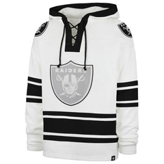 Las Vegas Raiders '47 After Image Superior Lacer with Hood White