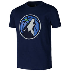 Minnesota Timberwolves Youth Primary Logo T-Shirt Navy