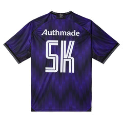 NBA Sacramento Kings Authmade x NBA Soccer Kit Fashion Jersey - Purple cheap